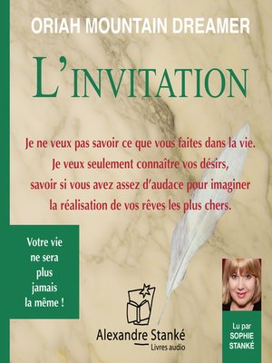 cover image of L'invitation